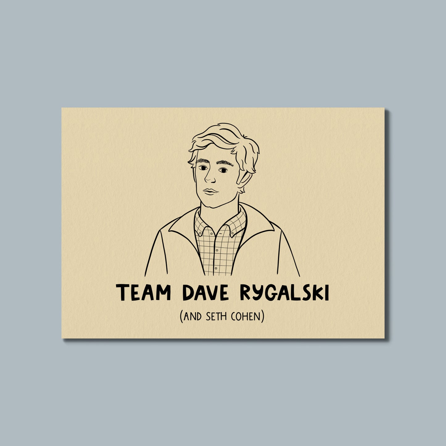 Cartolina Team Dave Rygalski
