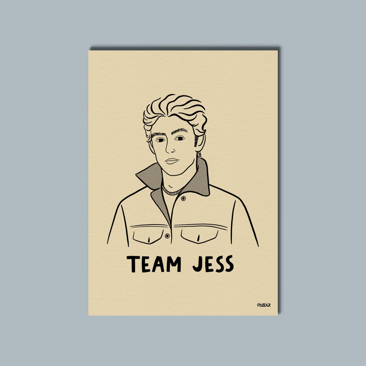 Cartolina Team Jess