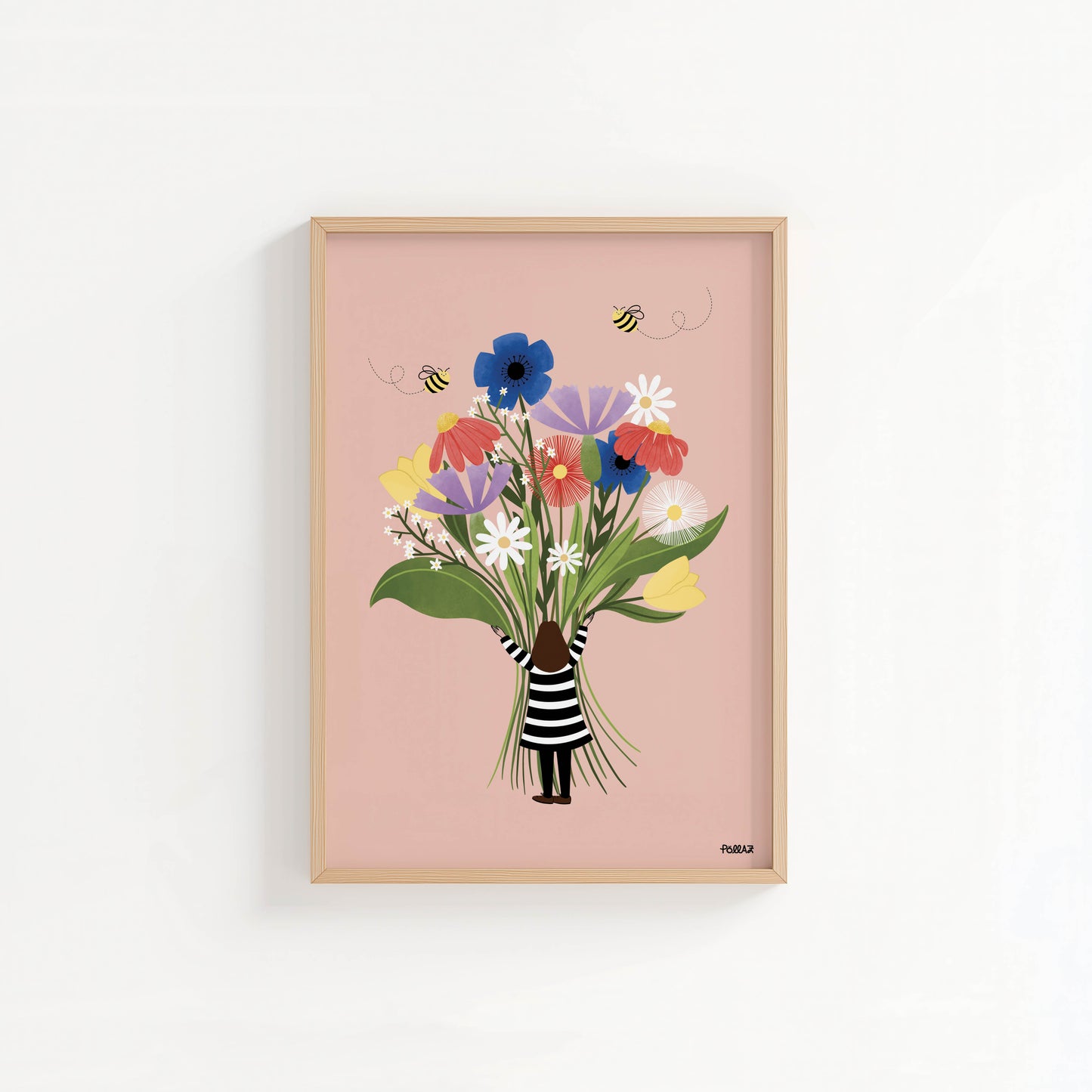 Stampa Abbraccio Fiori A5