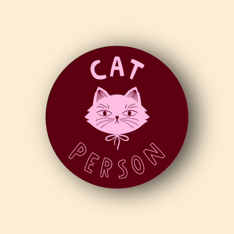 Sticker CAT person