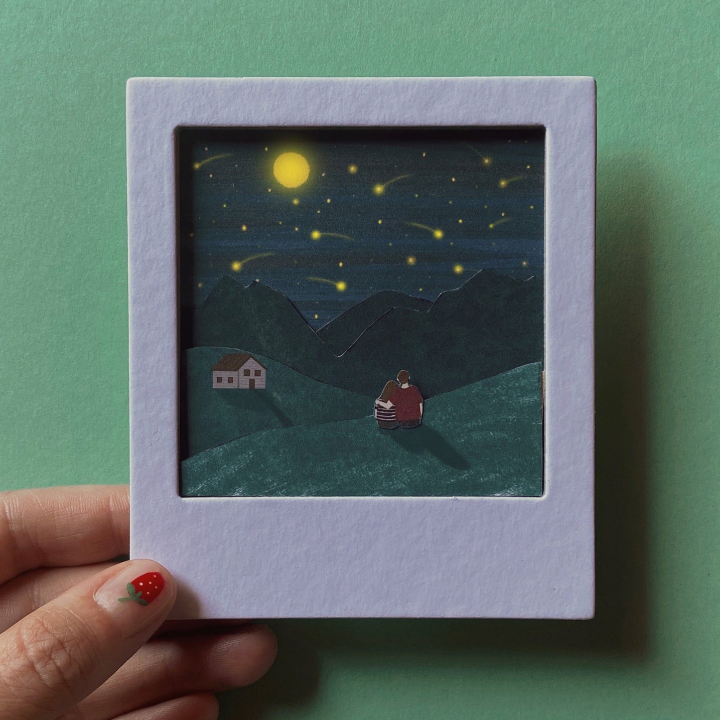 Polaroid Notte di San Lorenzo - montagna