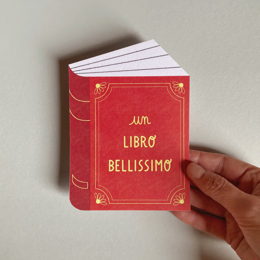 Cartolina/Biglietto d'auguri Libro