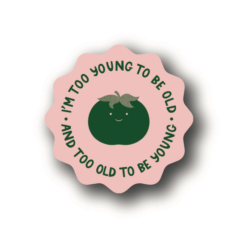 Sticker Pomodori Verdi Fritti