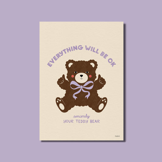 Stampa Teddy Bear A5