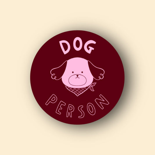 Sticker DOG person