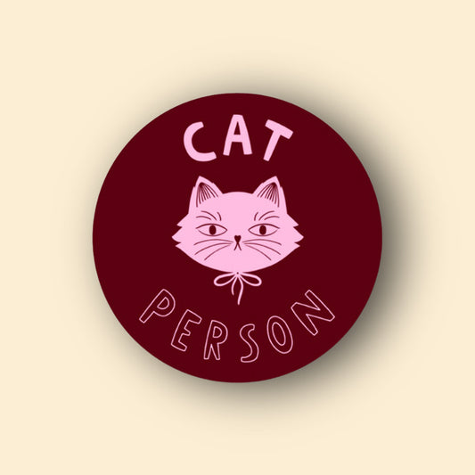 Sticker CAT person