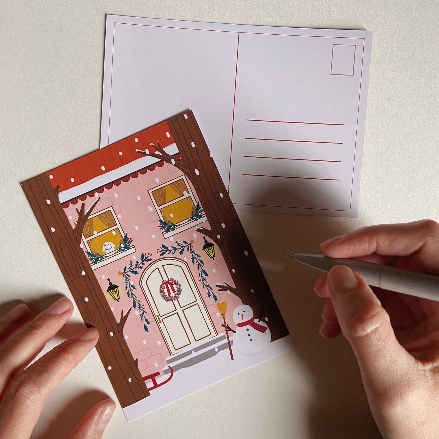 Cartolina Casa del Natale
