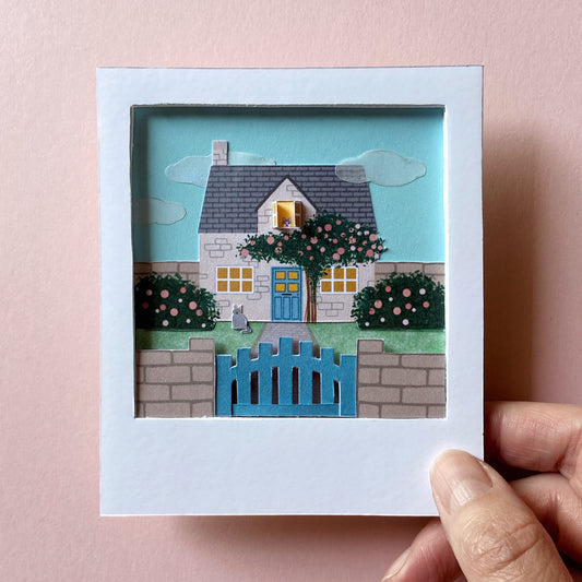 Polaroid vacanze immaginarie - Cottage inglese